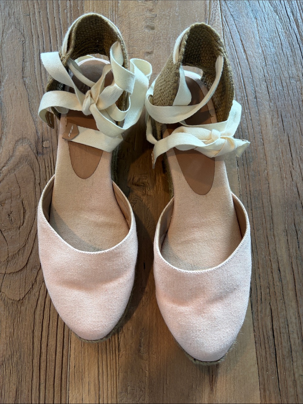 Women’s Espadrille Ankle-Tie Flats